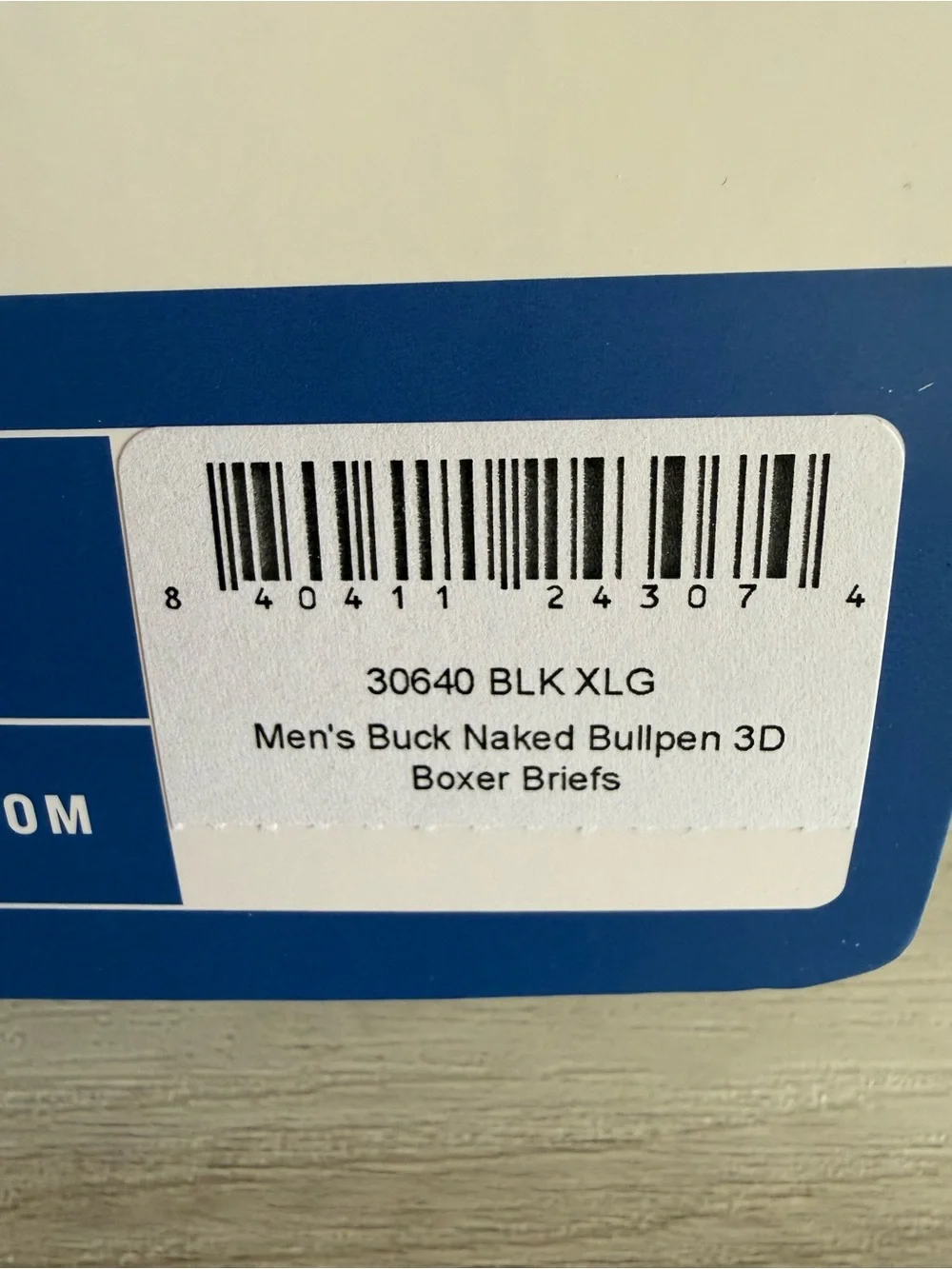 Duluth Trading Buck Naked Boxer Briefs Black XL NWT IN PACKAGE